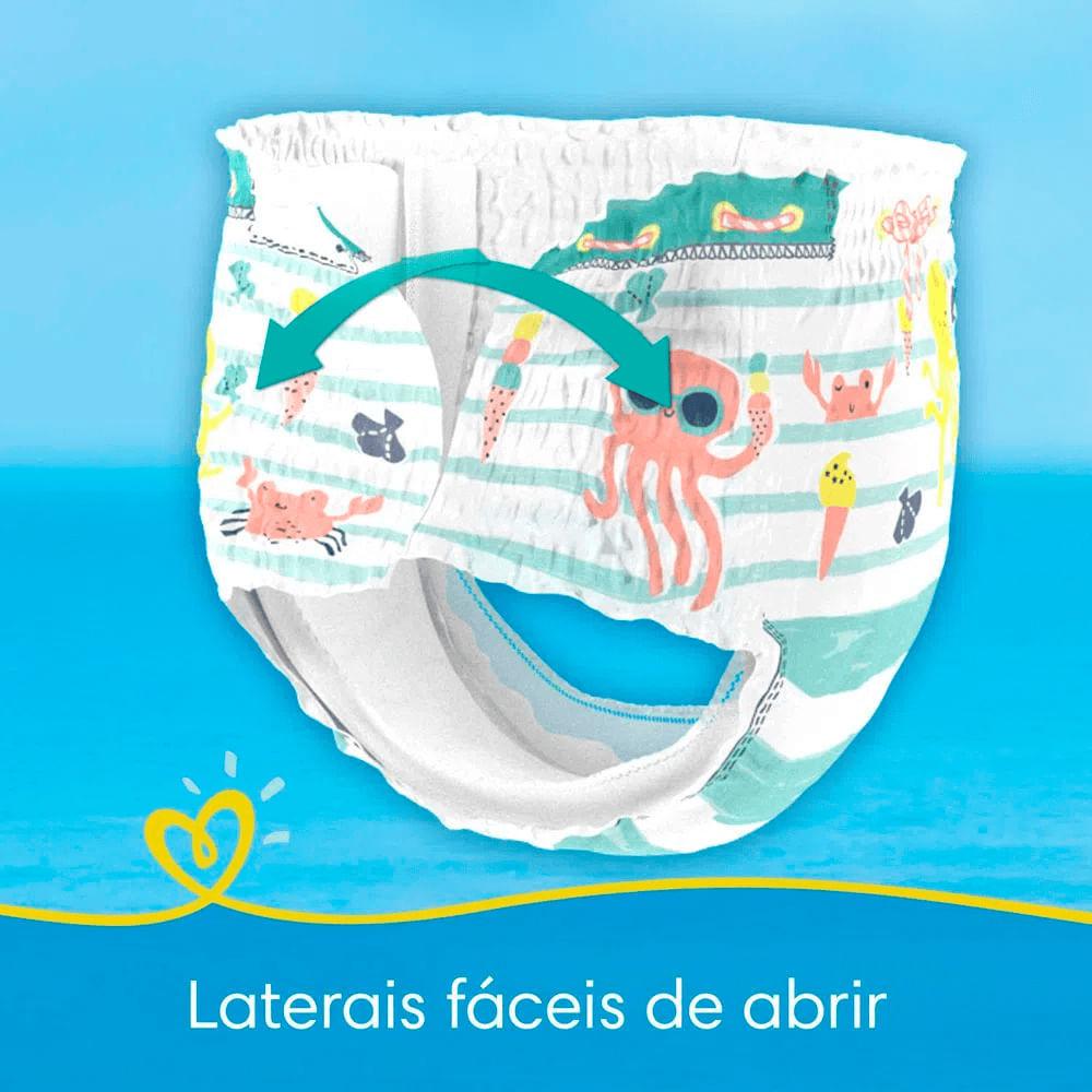 Fralda Descartável Pampers Splashers Piscina G/xg 10 Unidades