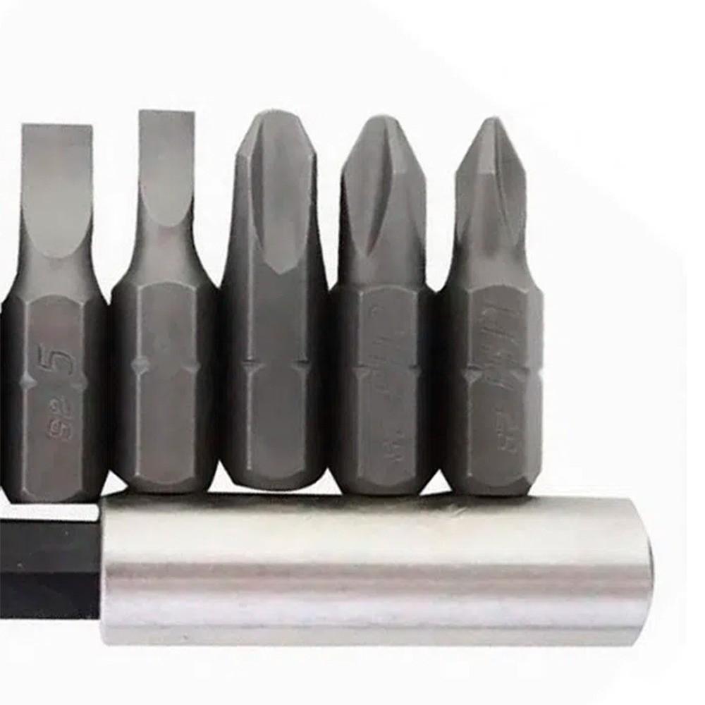Jogo De Bits Com Adaptador Magnético 7 Peças 113929 Mtx