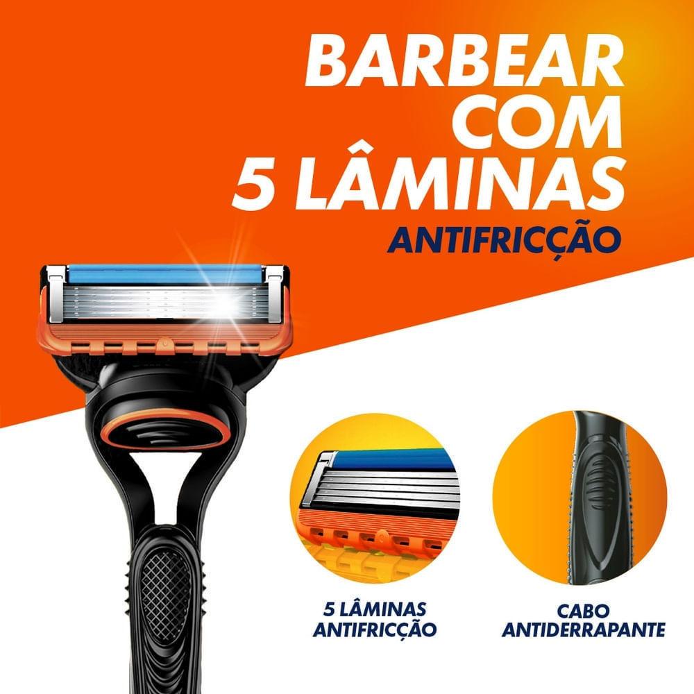 Carga Para Aparelho De Barbear Gillette Fusion5 4 Unidades