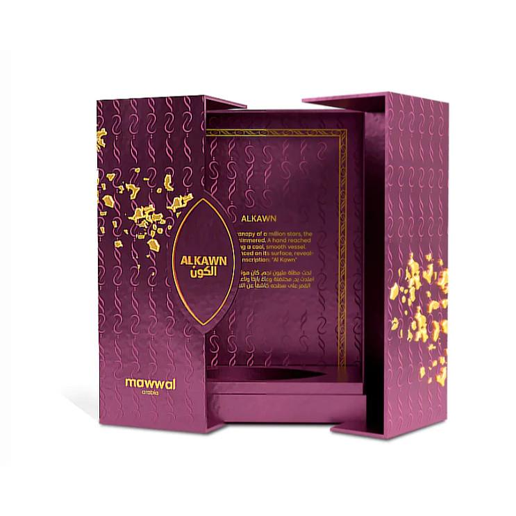 Perfume Árabe Mawwal Alkawn Unissex 100ml Eau De Parfum Feminino Masculino Fragrância Refinada Dia E Noite