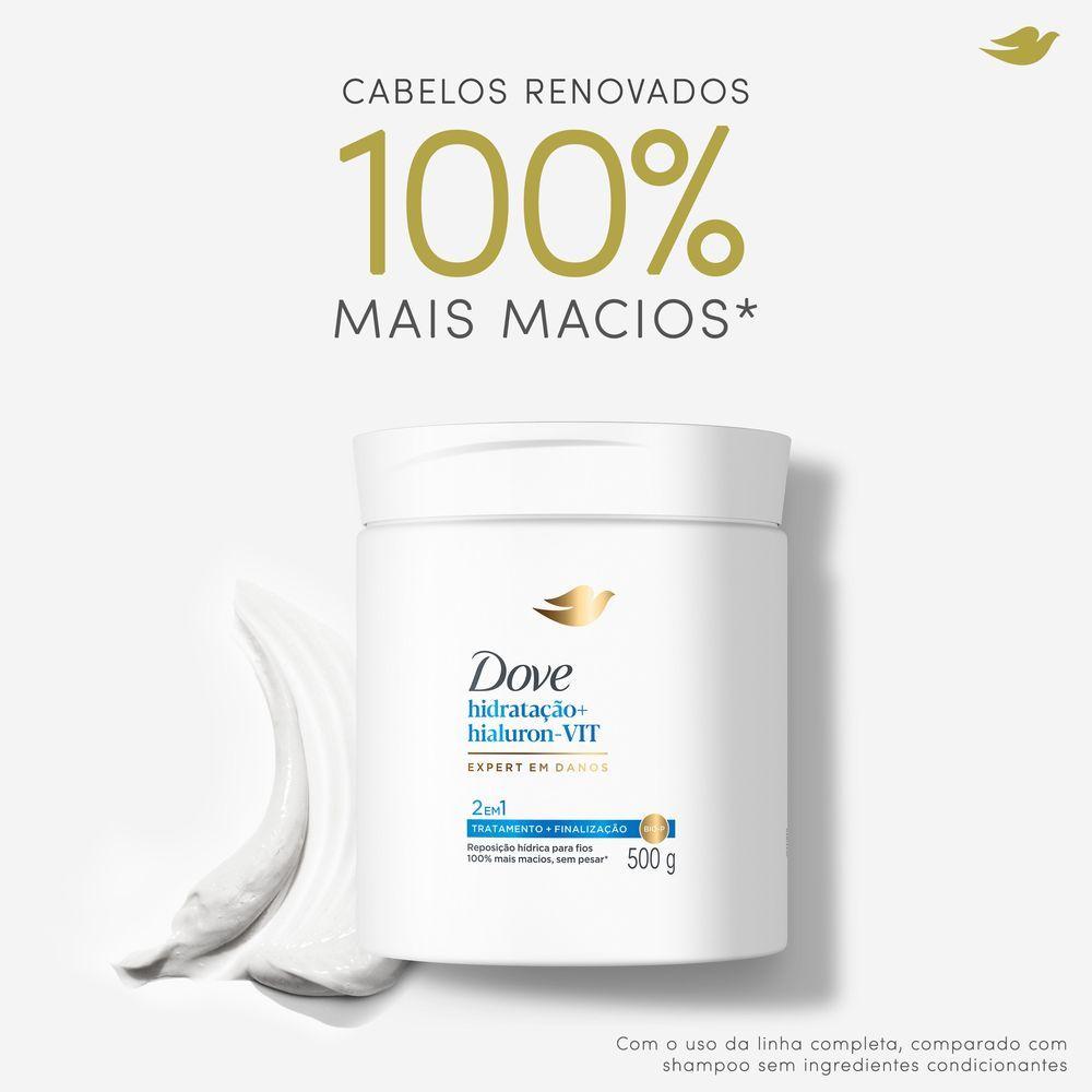 Máscara Capilar Dove 2 Em 1 Hidratação Hialuron-vit 500g
