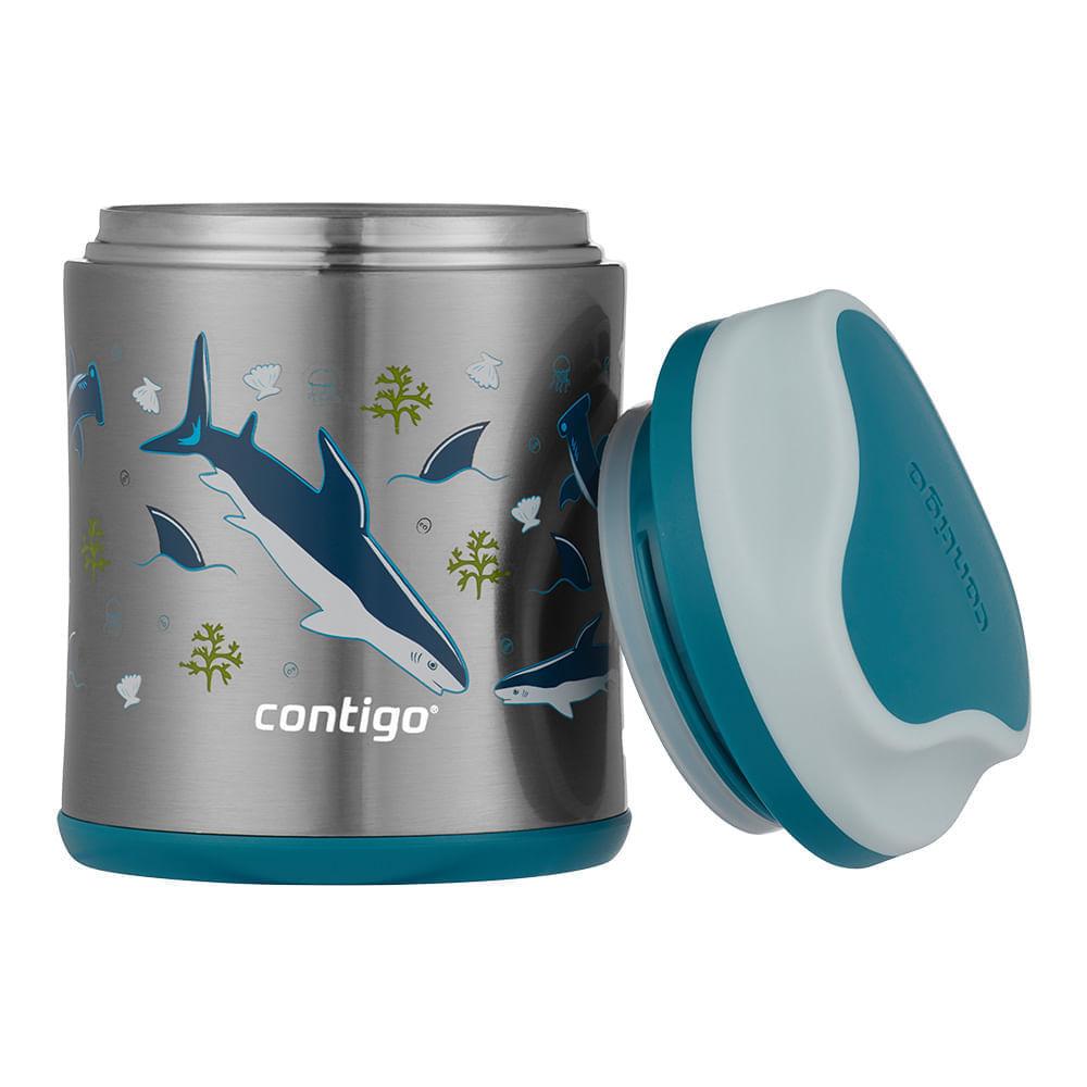 Pote Térmico Kids Tubarão Contigo 295ml