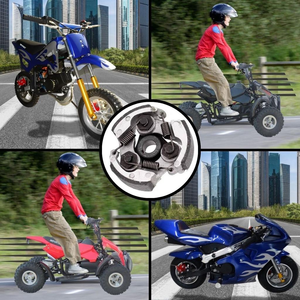 Embreagem Reforçada 3 Molas Para Motor 2 Tempos 49cc 80cc Universal Mini Moto E Kart