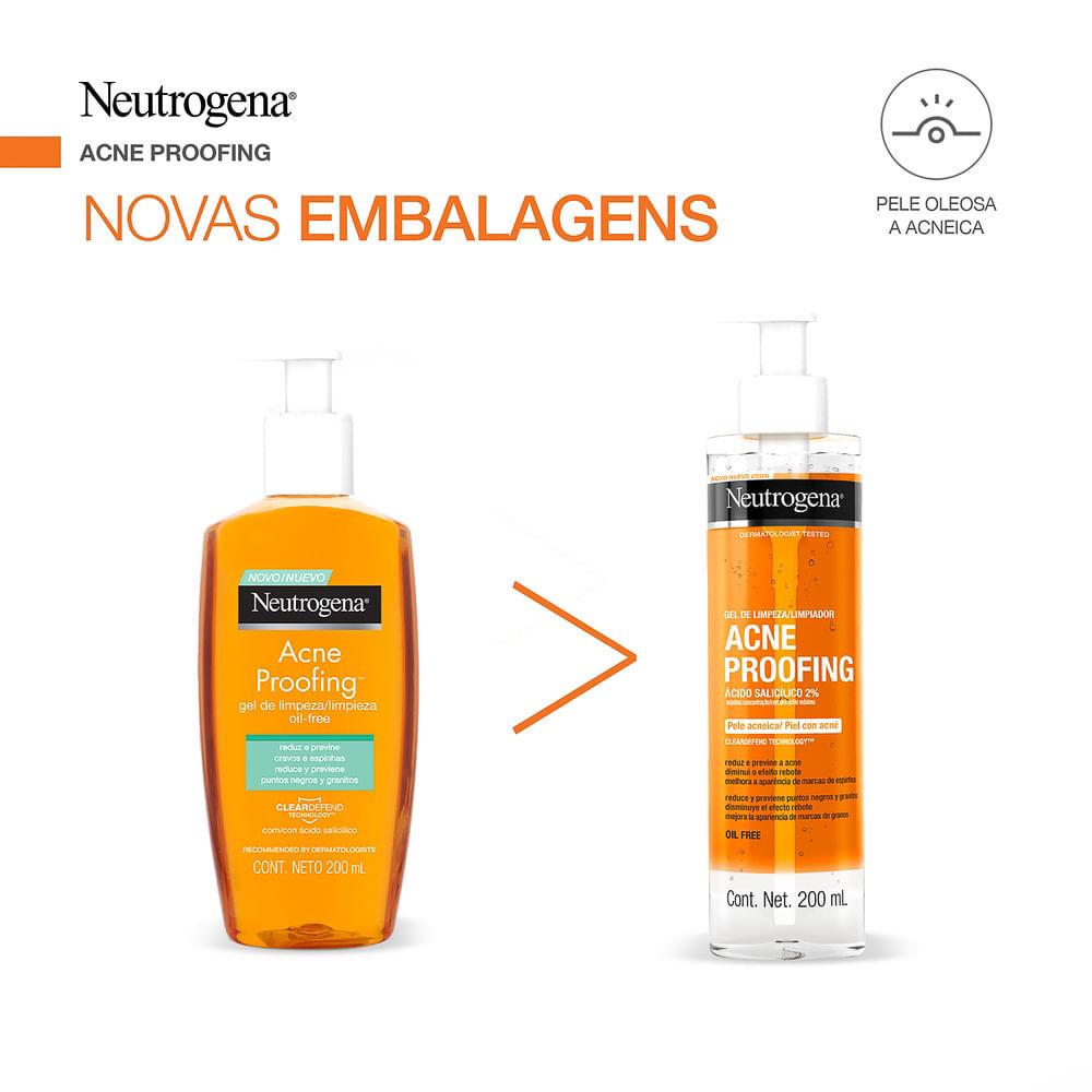 Gel De Limpeza Neutrogena Acne Proofing 200ml