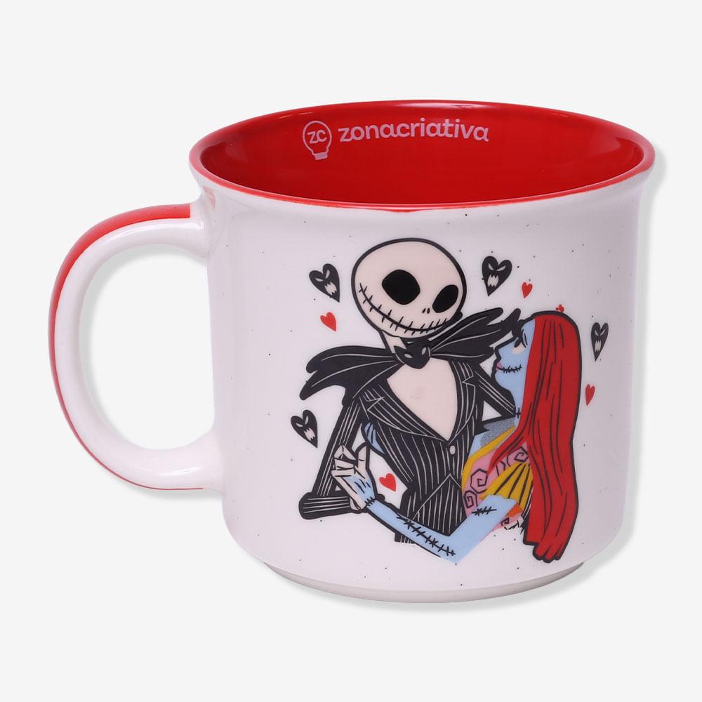 Caneca Tom Jack E Sally - O Estranho Mundo De Jack