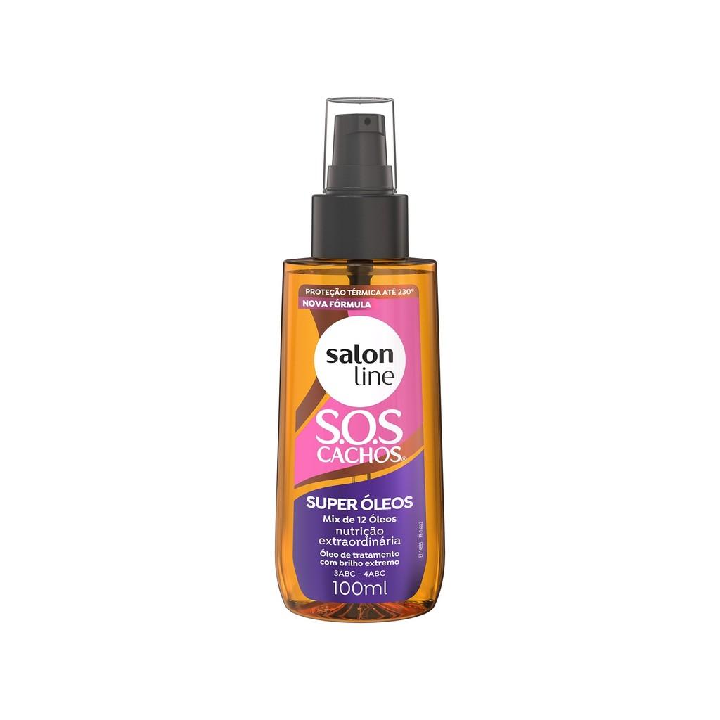 Óleo De Tratamento Sos Cachos Super Óleos 100ml