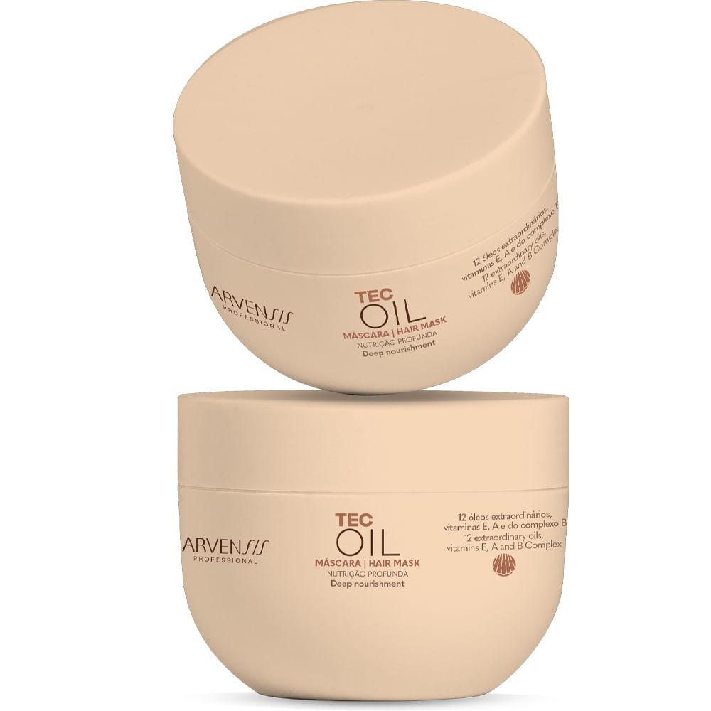 Máscara Capilar Arvensis Tec Oil 12 Óleos 300g