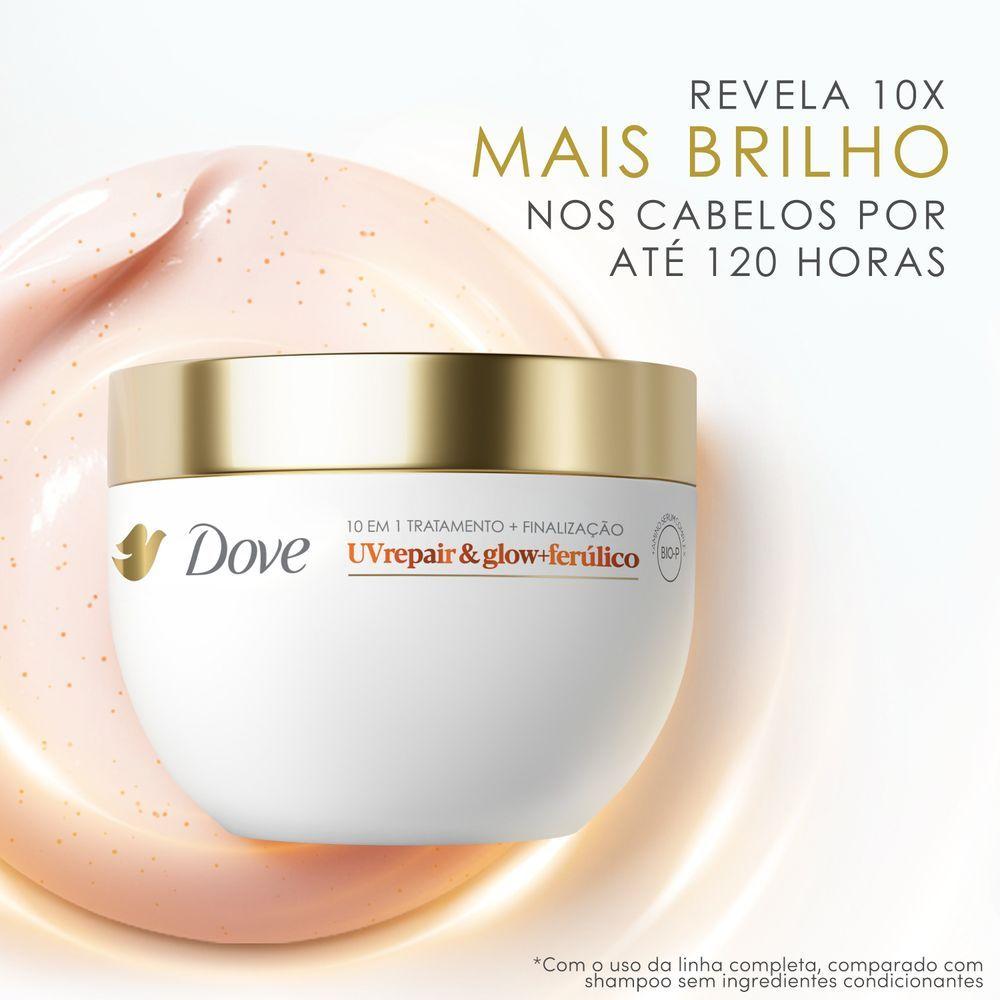 Máscara Capilar Dove 10 Em 1 Uv Repair Glow + Ferúlico 250g