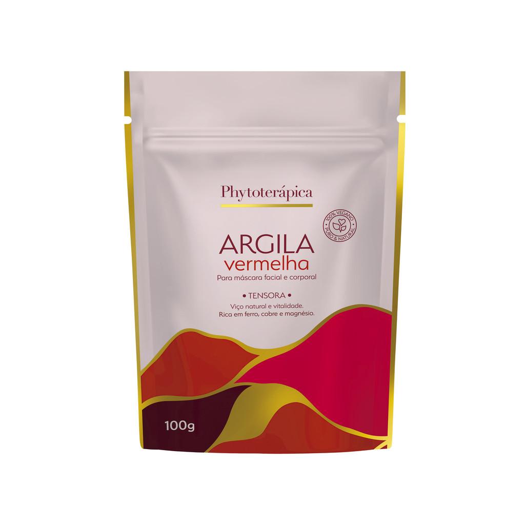 Argila Vermelha - 100g - Sachê