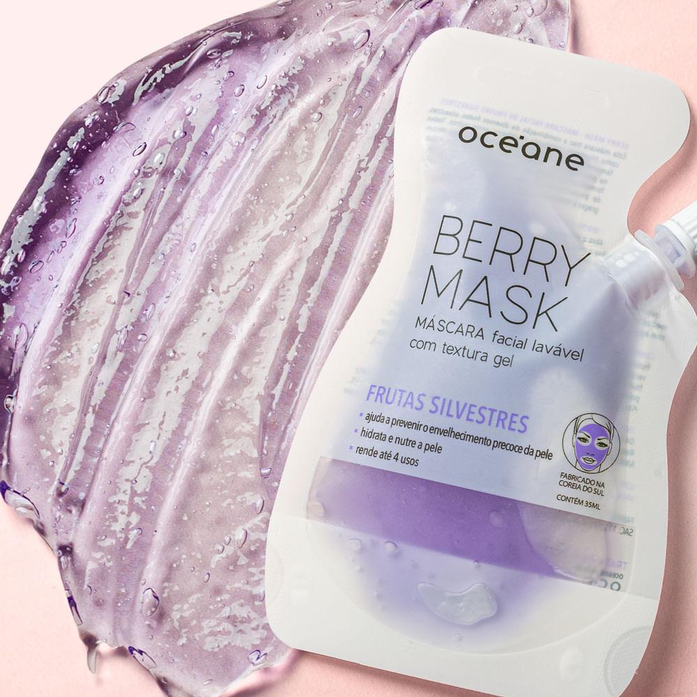Máscara Facial Com Frutas Silvestres - Berry Mask 35ml
