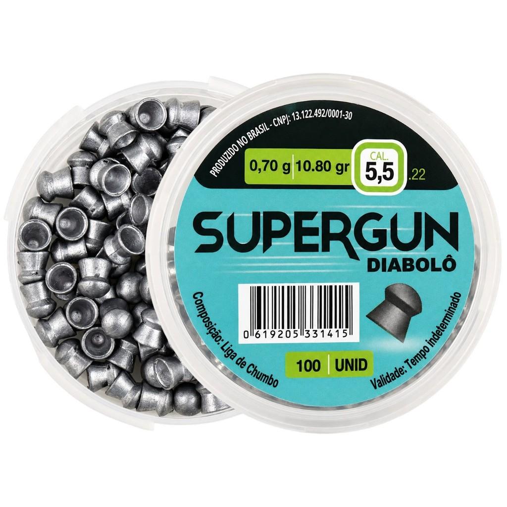 Chumbinho Technogun Supergun Diabolô 5.5mm (.22) - 100un
