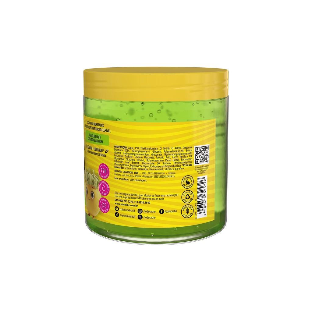 Gelatina Melão #todecacho Kids Antifrizz 550g
