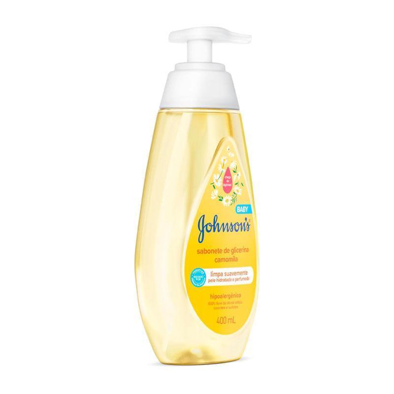 Sabonete Líquido Johnson S Baby Glicerina Camomila 400ml