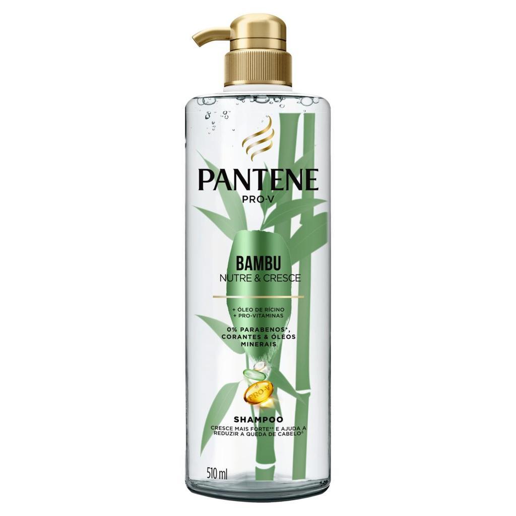 Shampoo Pantene Bambu Nutre Cresce 510ml