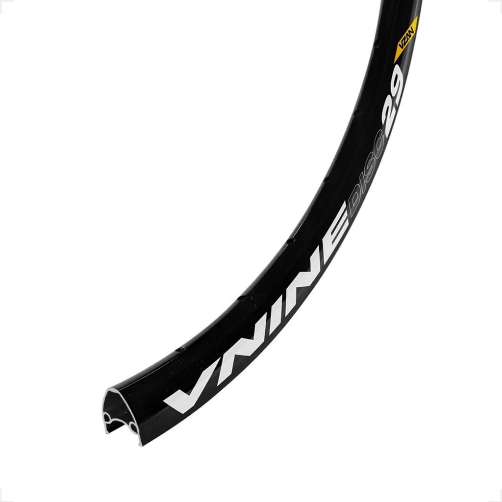 Aro 29 36 Furos Freio A Disco Bicicleta Bike Cicloturismo Vnine Vzan Cor Preto