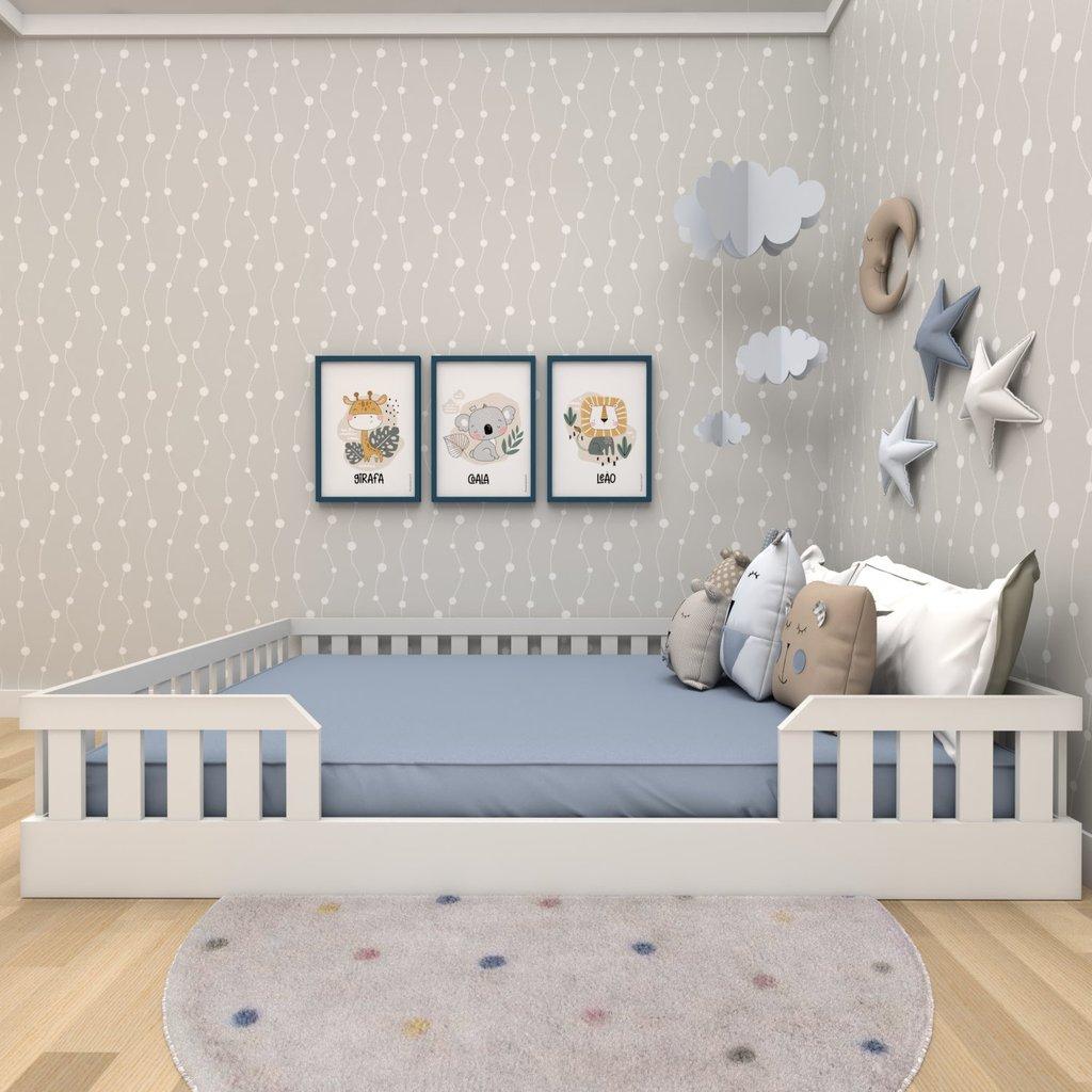 Cama Infantil Montessoriana Cori Casal Yescasa Branco