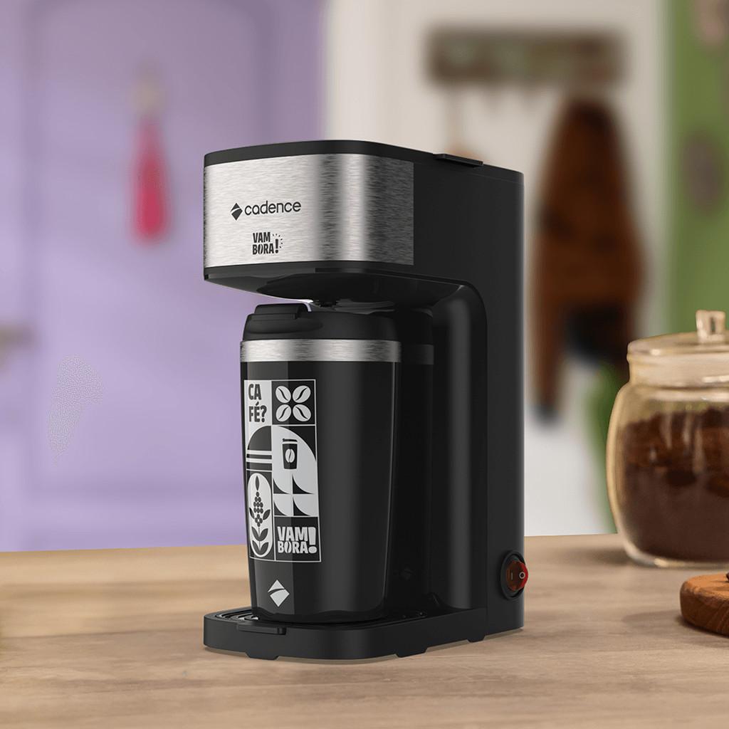 Cafeteira Elétrica Cadence Vambora Com Copo Térmico