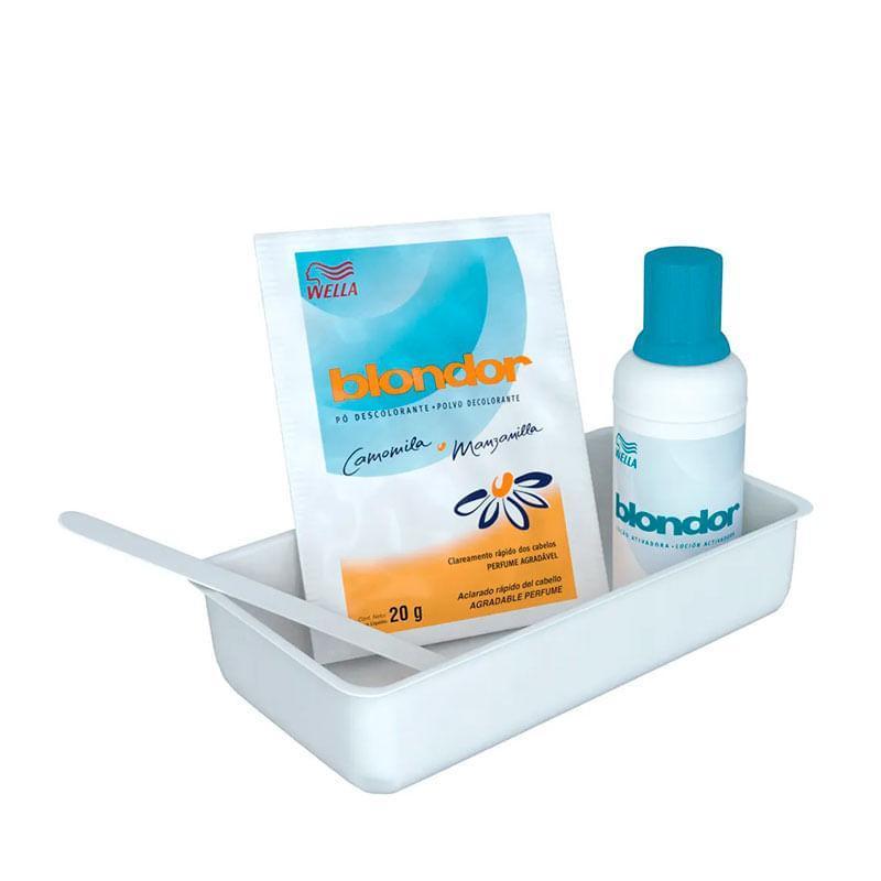 Kit Blondor Clareador Camomila E Manzanilla 20g
