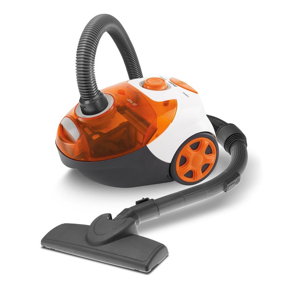 Aspirador De Pó Philco Com Filtro Hepa Branco E Laranja 127 Volts