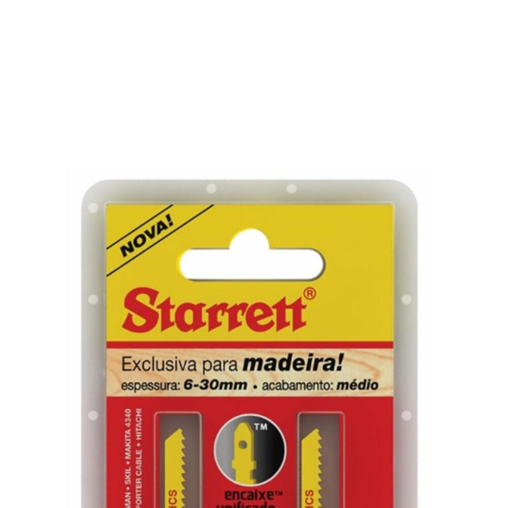 Lâmina Serra Tico 82 Mm 14 Dentes Para Madeira 2 Peças - Hcu214s-2 Starrett