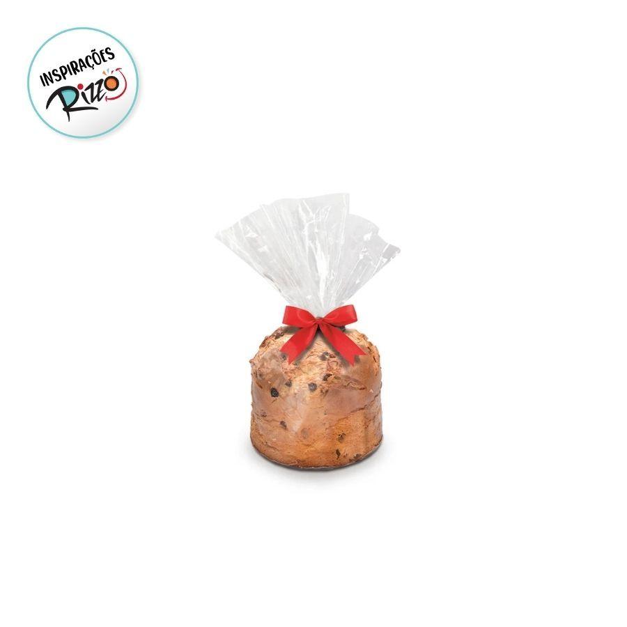 Saco Transparente Para Panetone De 250g - 19x25cm - 50 Unidades - Cromus - Rizzo