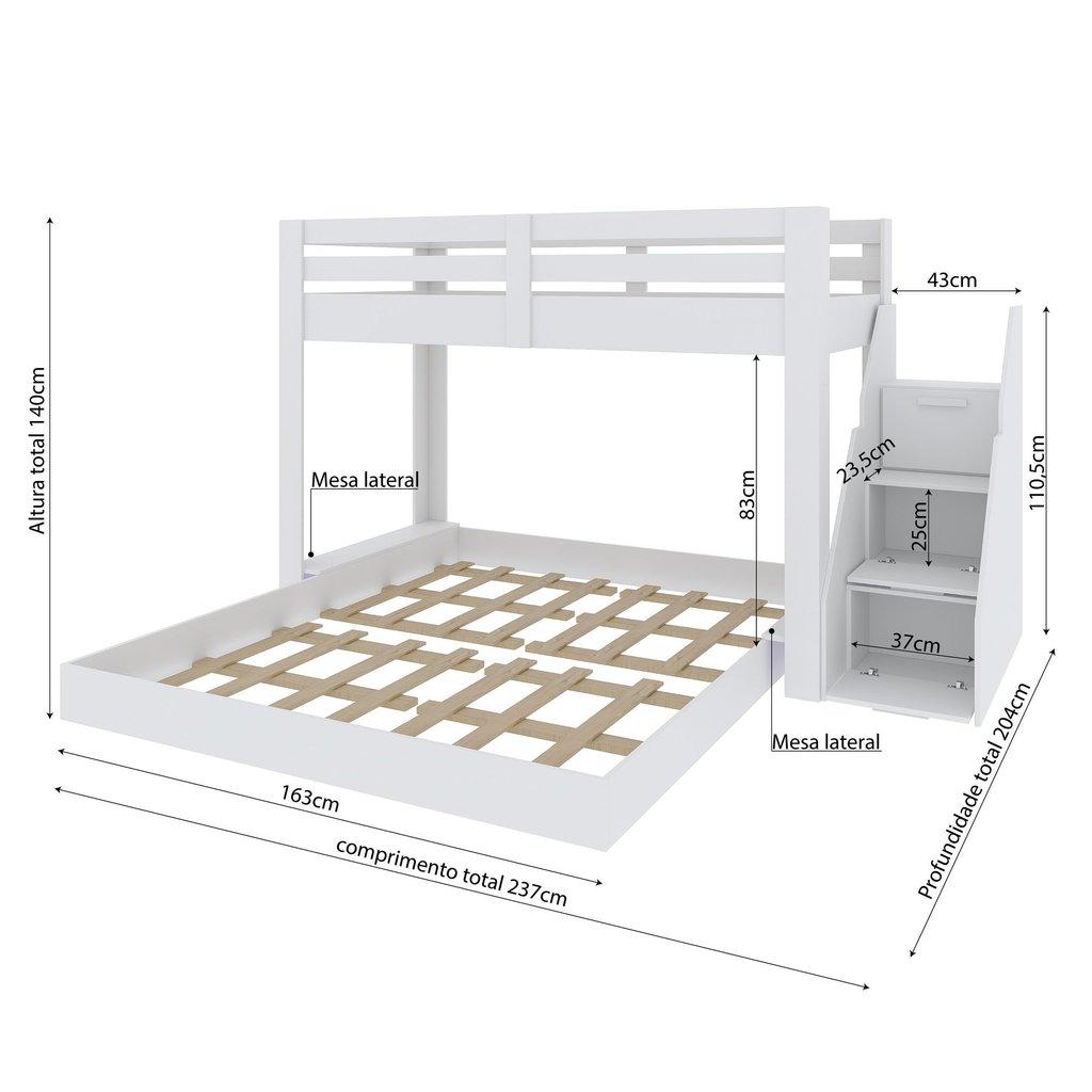 Beliche Casal Montessoriano Family Star PLUS Casatema Madeiraoriginals Branco