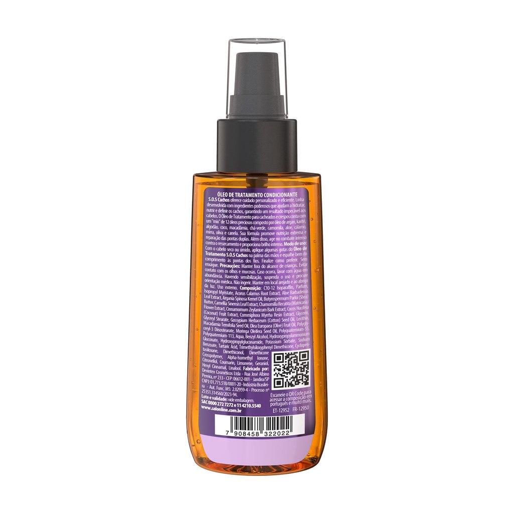 Kit Gelatina #todecacho Super Definição + Óleo Sos Cachos Super Óleos