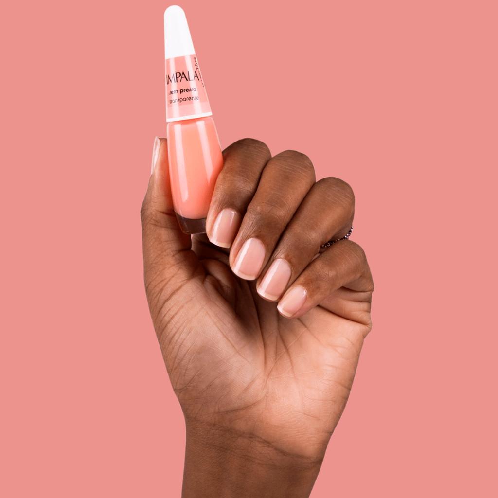 Esmalte Impala Transparente A Cor Da Sua Moda Sem Pressa