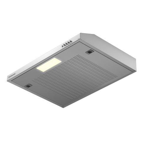 Depurador De Ar Continental 60cm Inox Alto Poder De Sucção E 3 Velocidades (dc6pg)