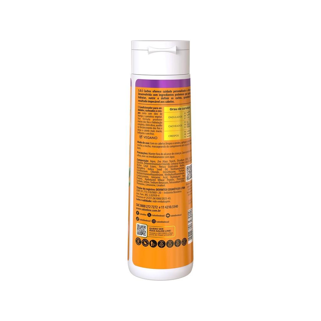 Condicionador Sos Manga Óleo De Manga Salon Line 300ml