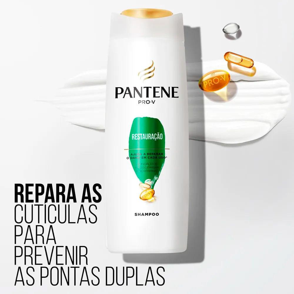 Kit Pantene Shampoo 350ml + Condicionador 175ml Restauração