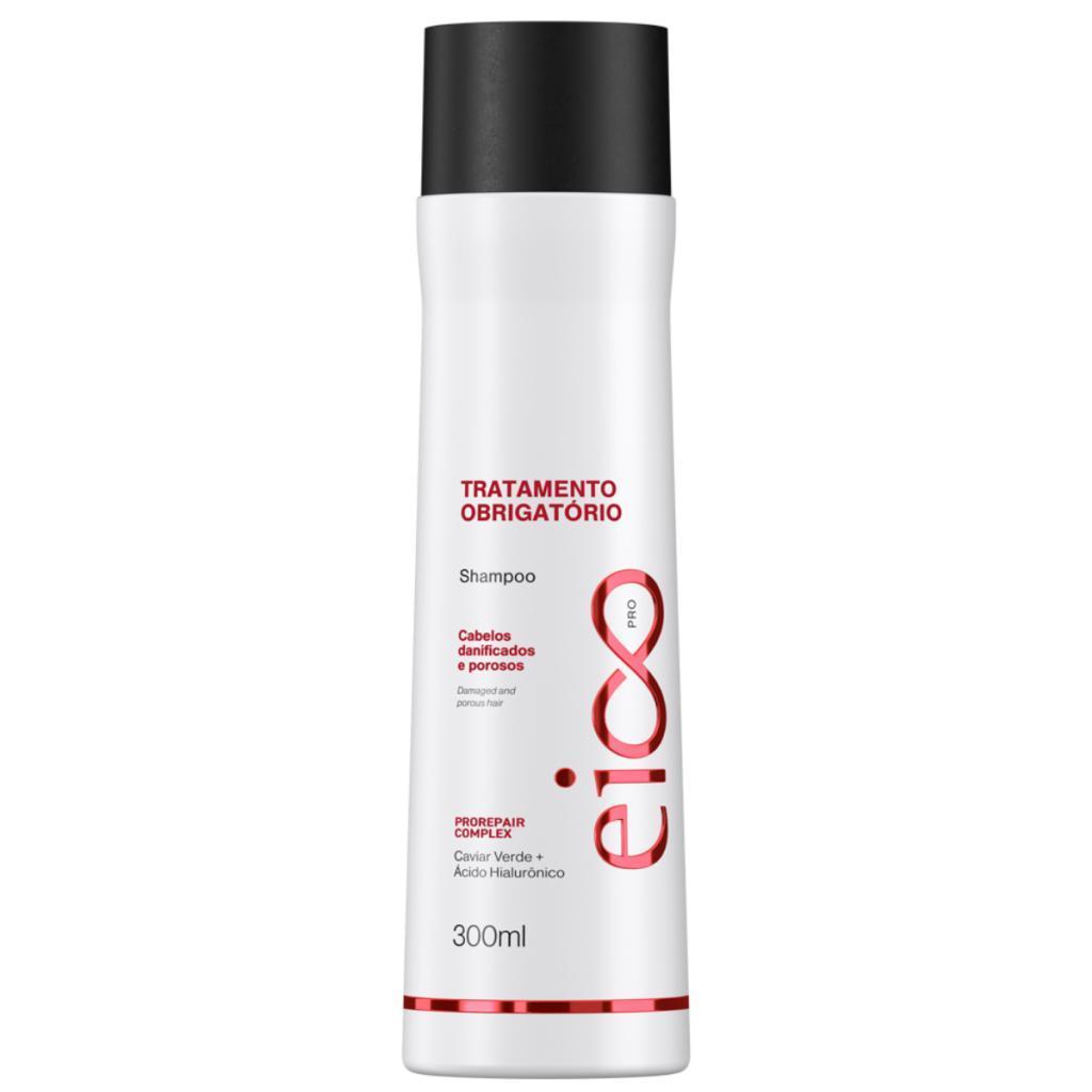 Kit Eico Shampoo 300ml Máscara Tratamento Reconstrução 300ml Tratamento Obrigatório