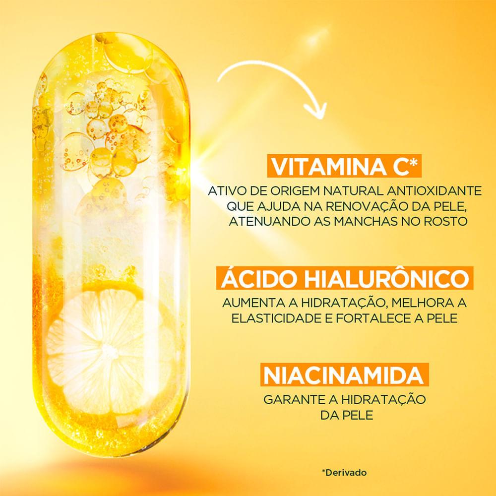 Creme Hidratante Facial Garnier Antimanchas Vitamina C Toque Seco 85g
