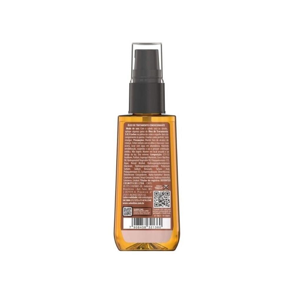 Kit Gelatina #todecacho Super Definição + 2 Óleos Sos Cachos Óleo De Coco