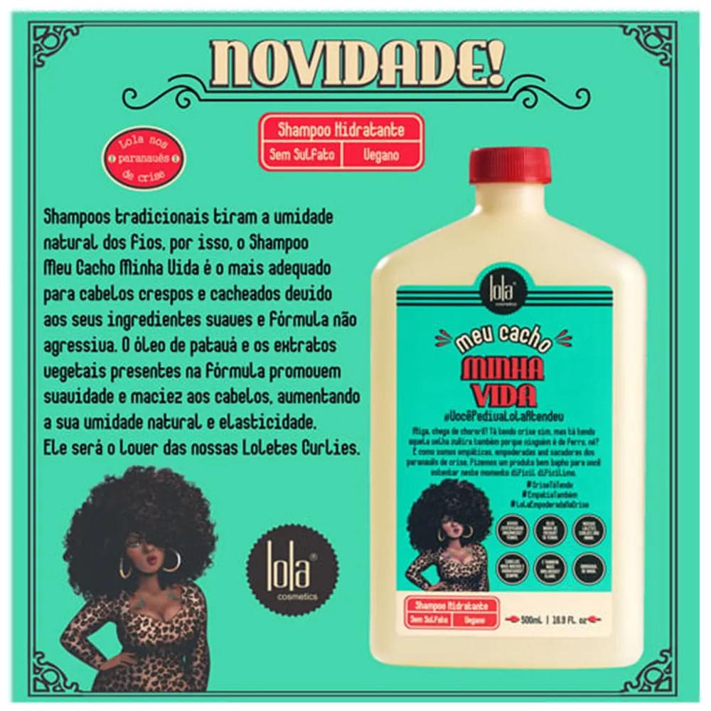 Shampoo Lola Meu Cacho Minha Vida 500ml