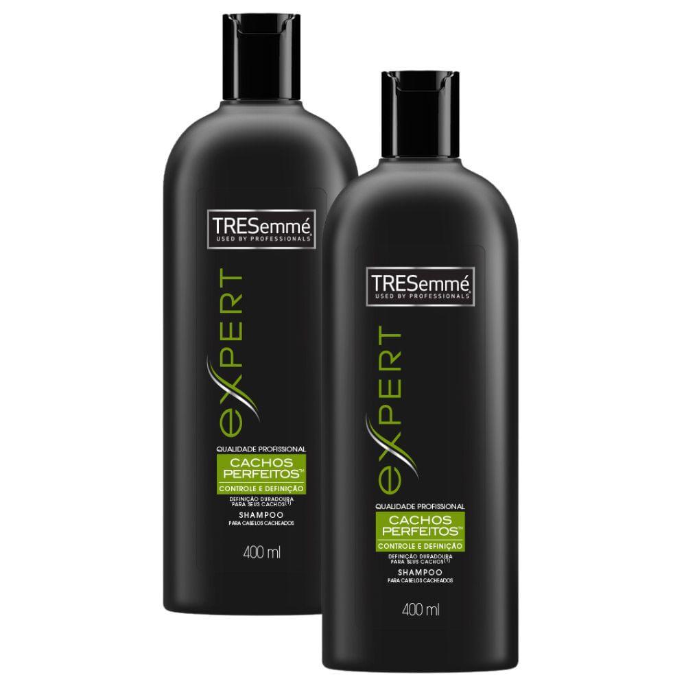 Kit 2 Shampoo Tresemmé Cachos Definidos Com 400ml