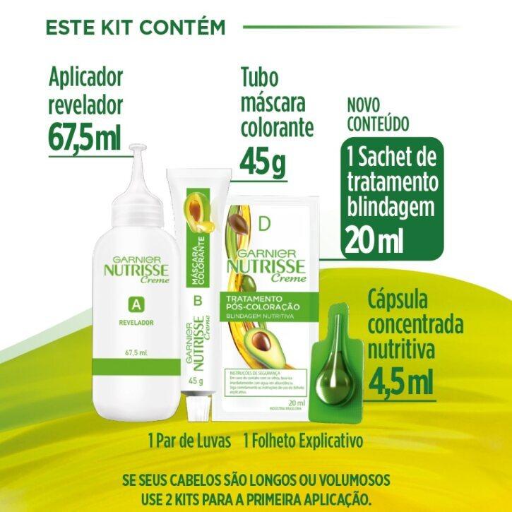 Tintura Nutrisse Creme Louro Escuro ULTRA Vermelho Rouge
