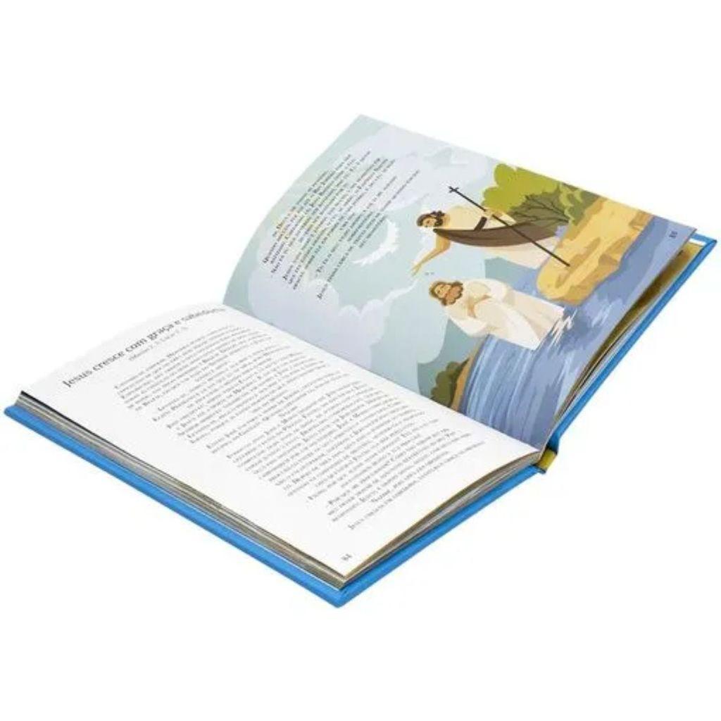Bíblia Para Crianças Capa Azul