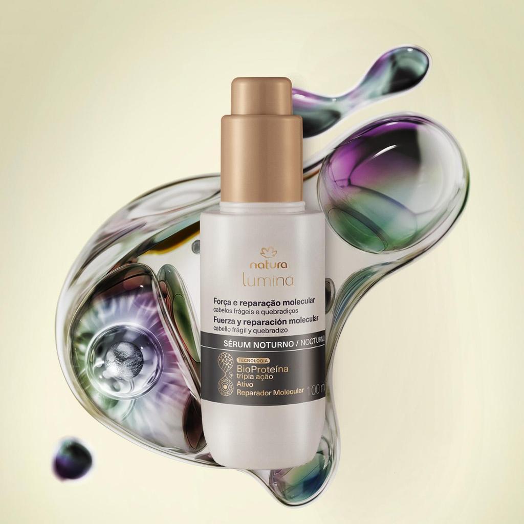 Sérum Noturno Força E Reparação Molecular Lumina 100 Ml