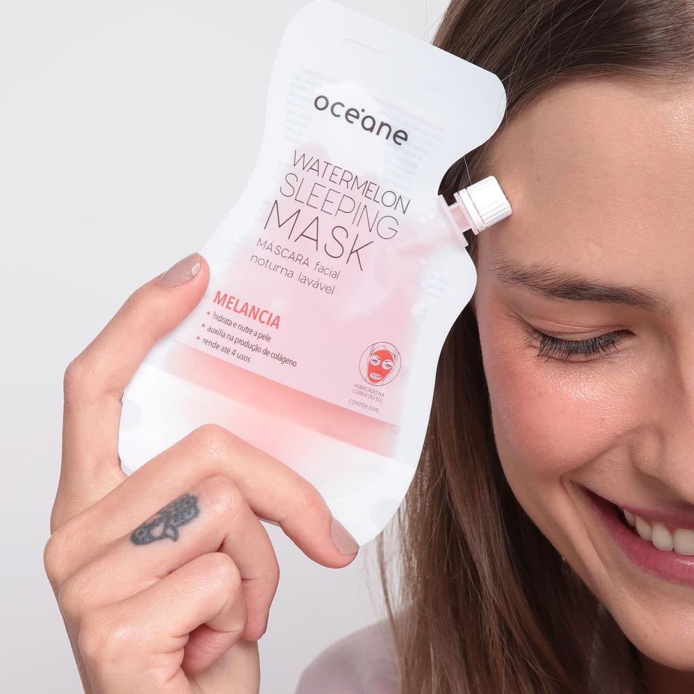 Máscara Facial Noturna Com Melancia - Watermelon Sleep Mask 35ml