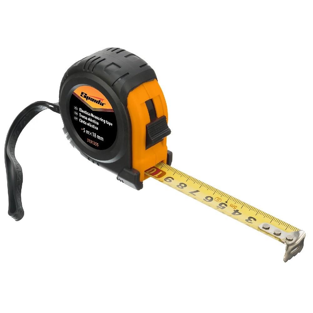 Trena Emborrachada Com Fita De Aço 18 Mm X 5 M Com Trava 3131255 - Sparta