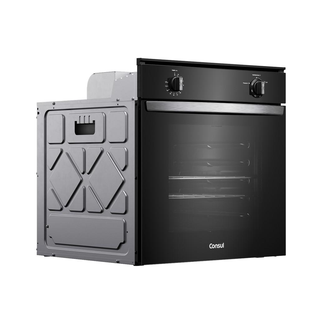 Forno De Embutir A Gás 78 Litros Preto Com Grill - Coa84ce