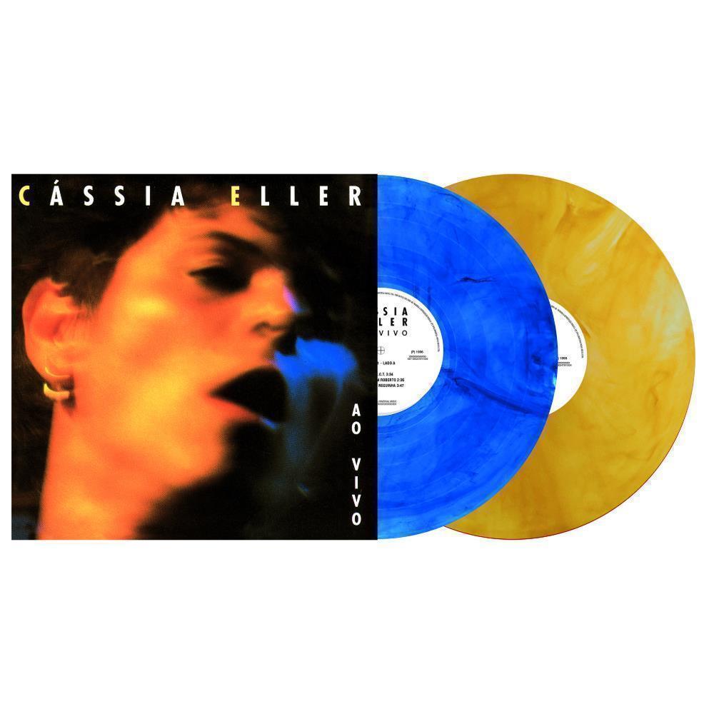 Vinil Cássia Eller - Cassia Eller Ao Vivo (2LP Azul/Amarelo)
