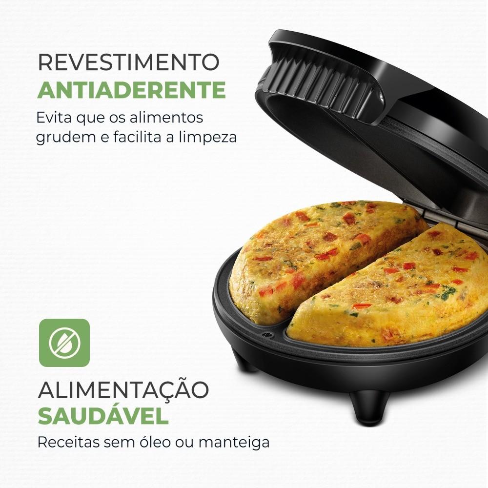 Omeleteira Elétrica 800 Watts Pratic Omelet Ii - Om-04-bi - Mondial