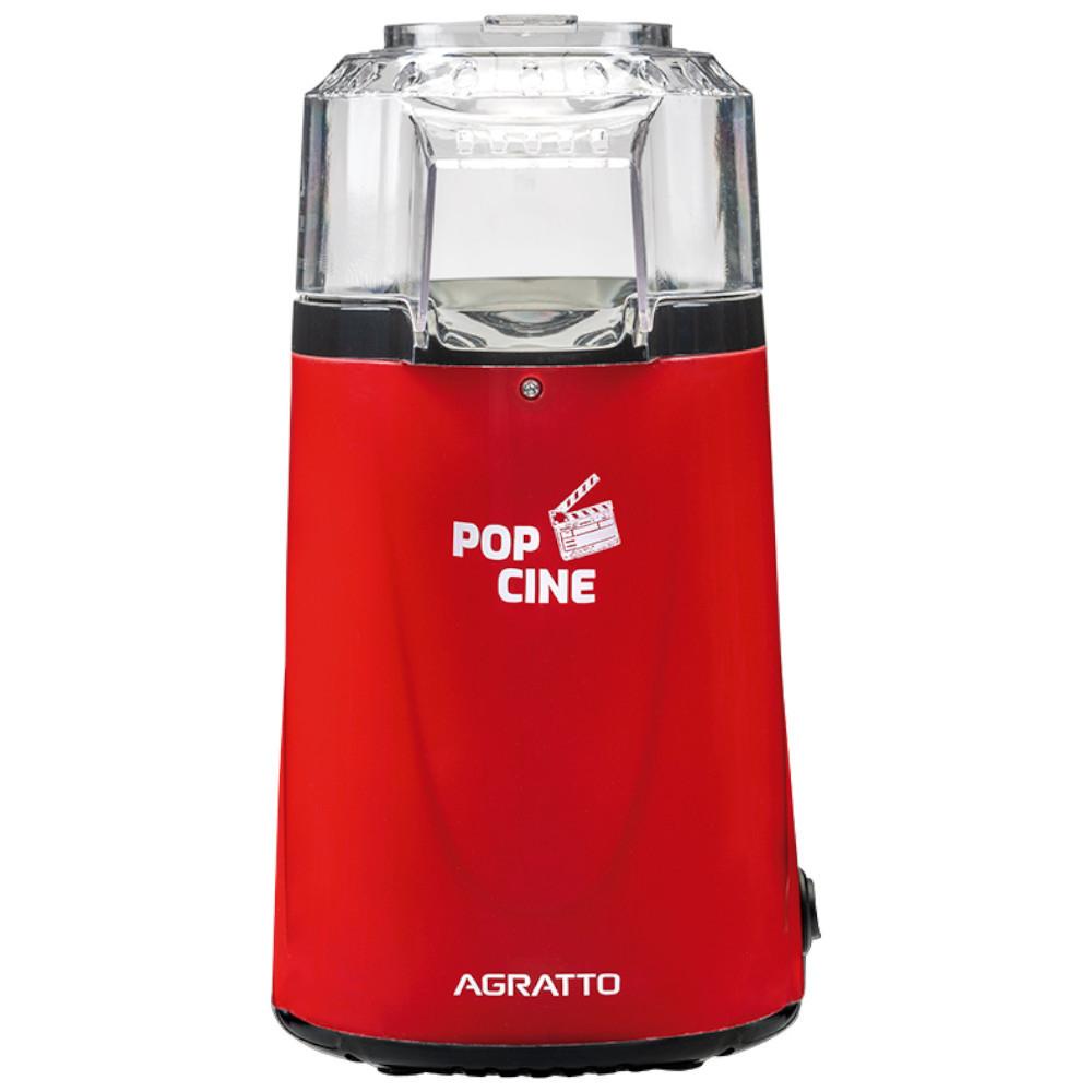 Pipoqueira Elétrica Com Bico Direcionador 1.200w Pop Cine Vermelha - Pp-01 Agratto