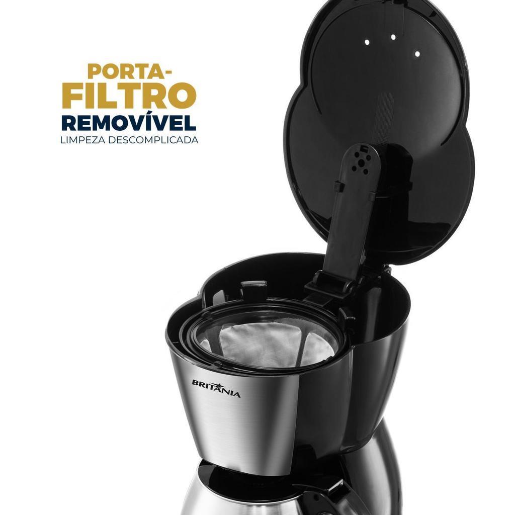 Cafeteira Britânia 18 Cafezinhos Bcf19b 550W