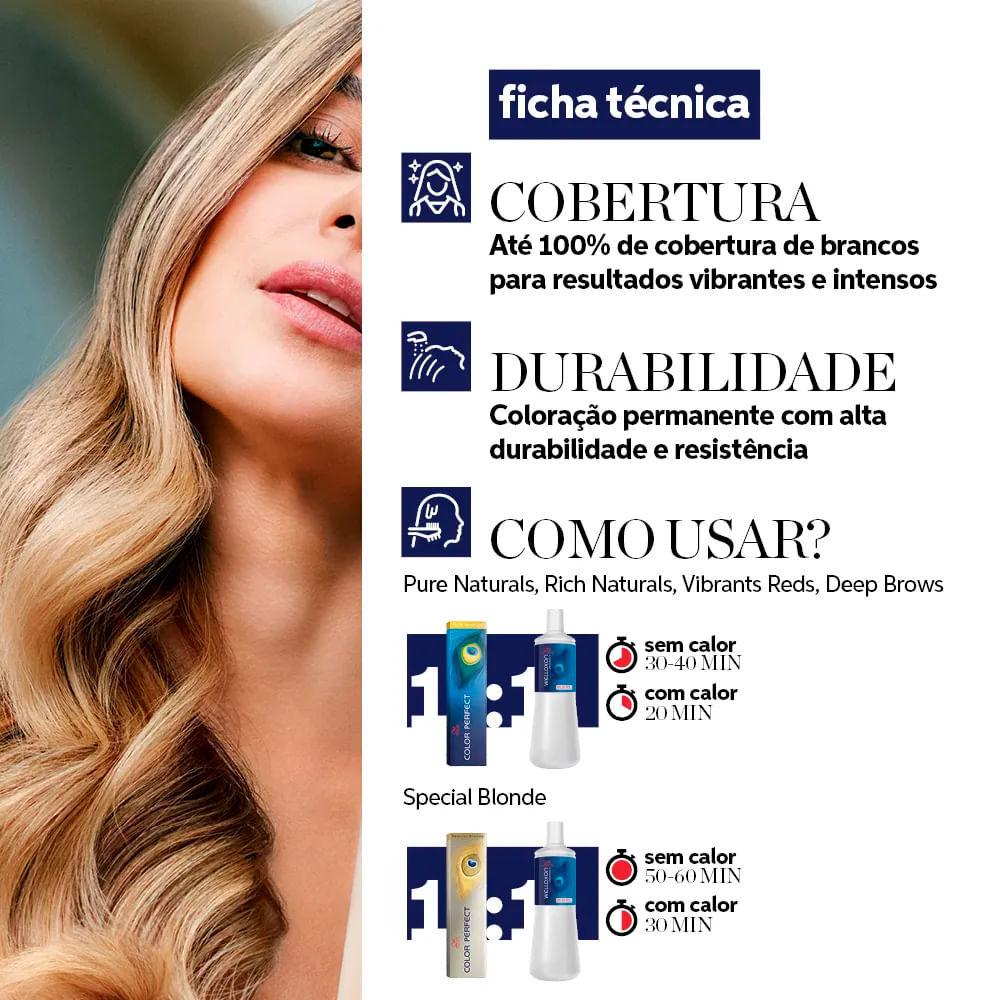 Tintura Creme Color Perfect Louro ULTRA Claro 9/0