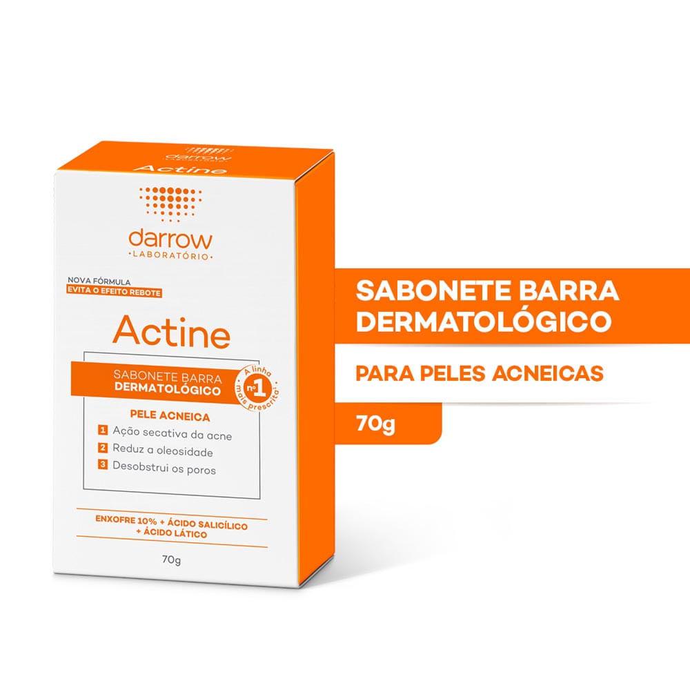 Actine Darrow Sabonete Em Barra Pele Acneica 70g