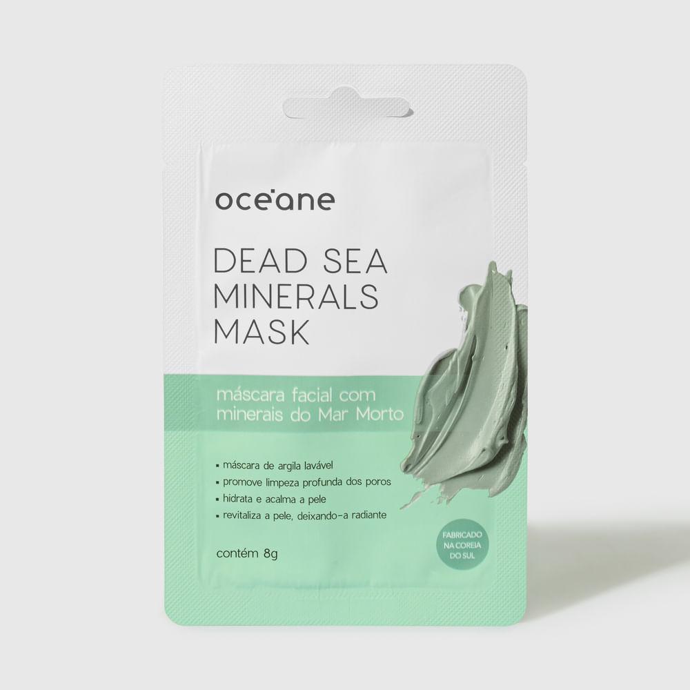 Máscara Facial Com Mineras Do Mar Morto - Dead Sea Minerals Mask 8g