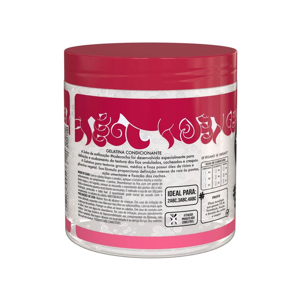 Gelatina Óleo De Rícino #todecacho Definição E Nutrição Salon Line 550g